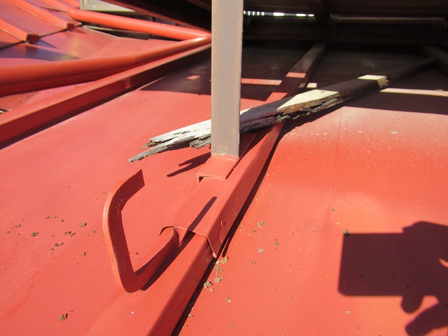 北杜市　ベランダ劣化