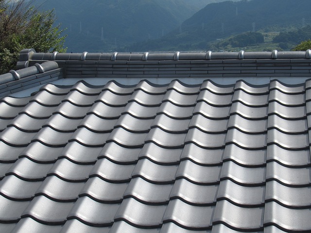 甲州市　屋根の様子