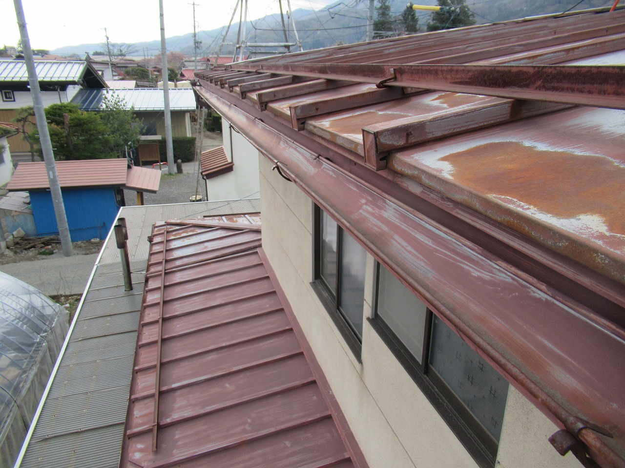 笛吹市　雨樋の写真