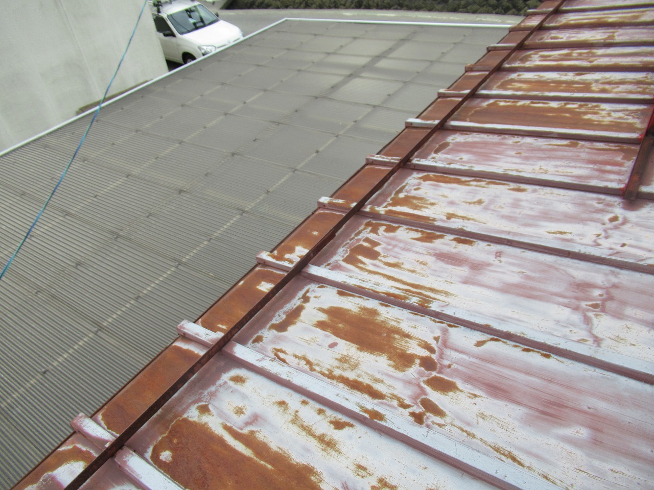 笛吹市　下屋根