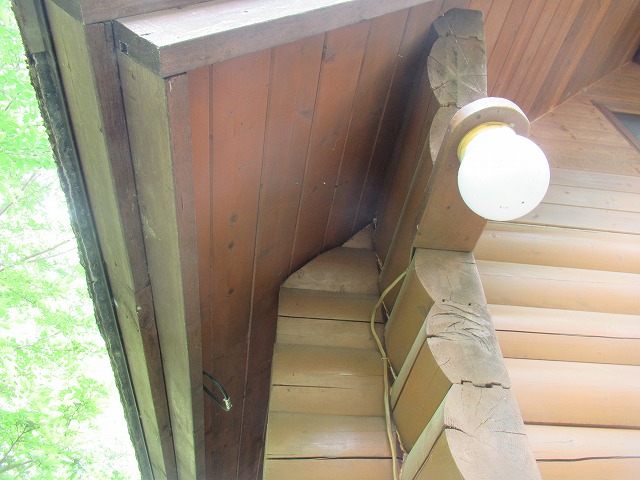 北杜市　軒天井　雨漏れ