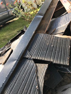 ケラバ水切り　災害