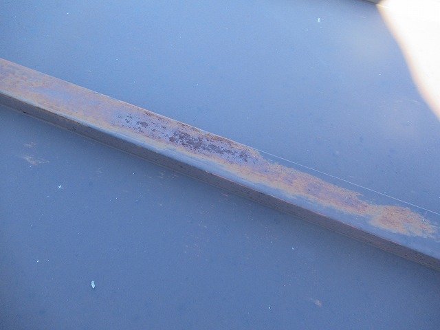 北杜市　瓦棒劣化