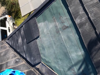 スレート　葺き替え