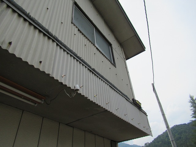 大月市外壁補修完了