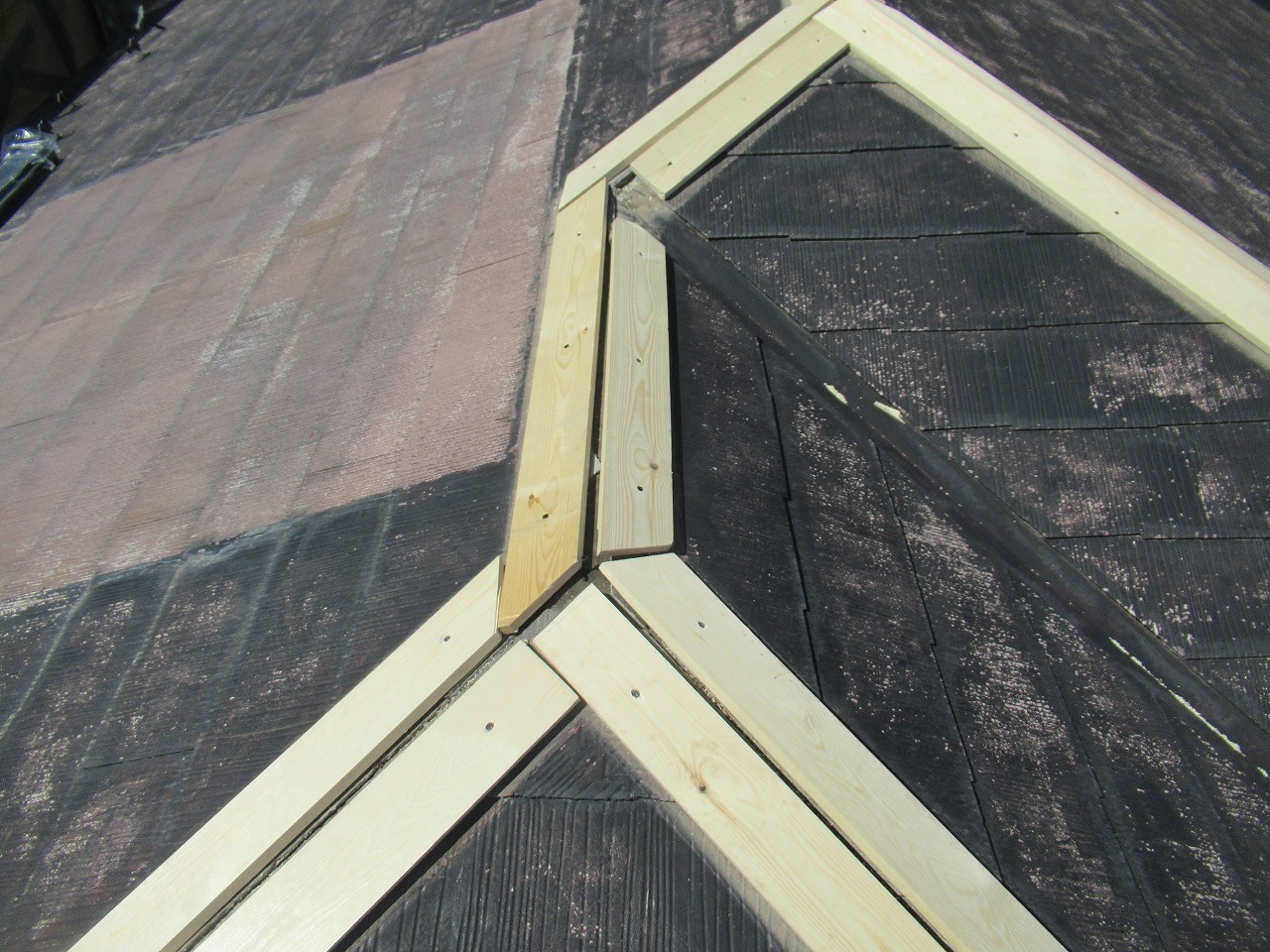 韮崎市貫板設置