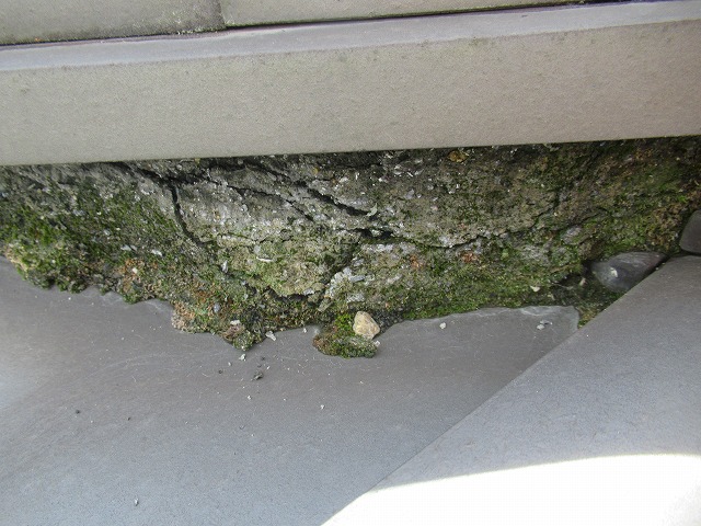 昭和町　漆喰劣化