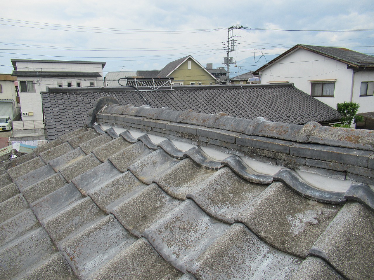 甲府市漆喰完成