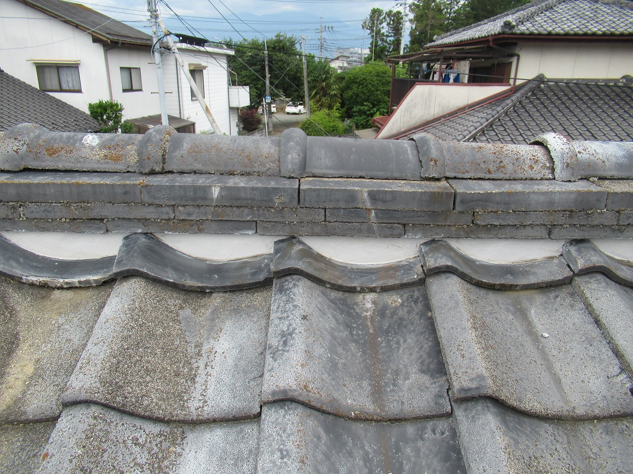 甲府市漆喰完成写真