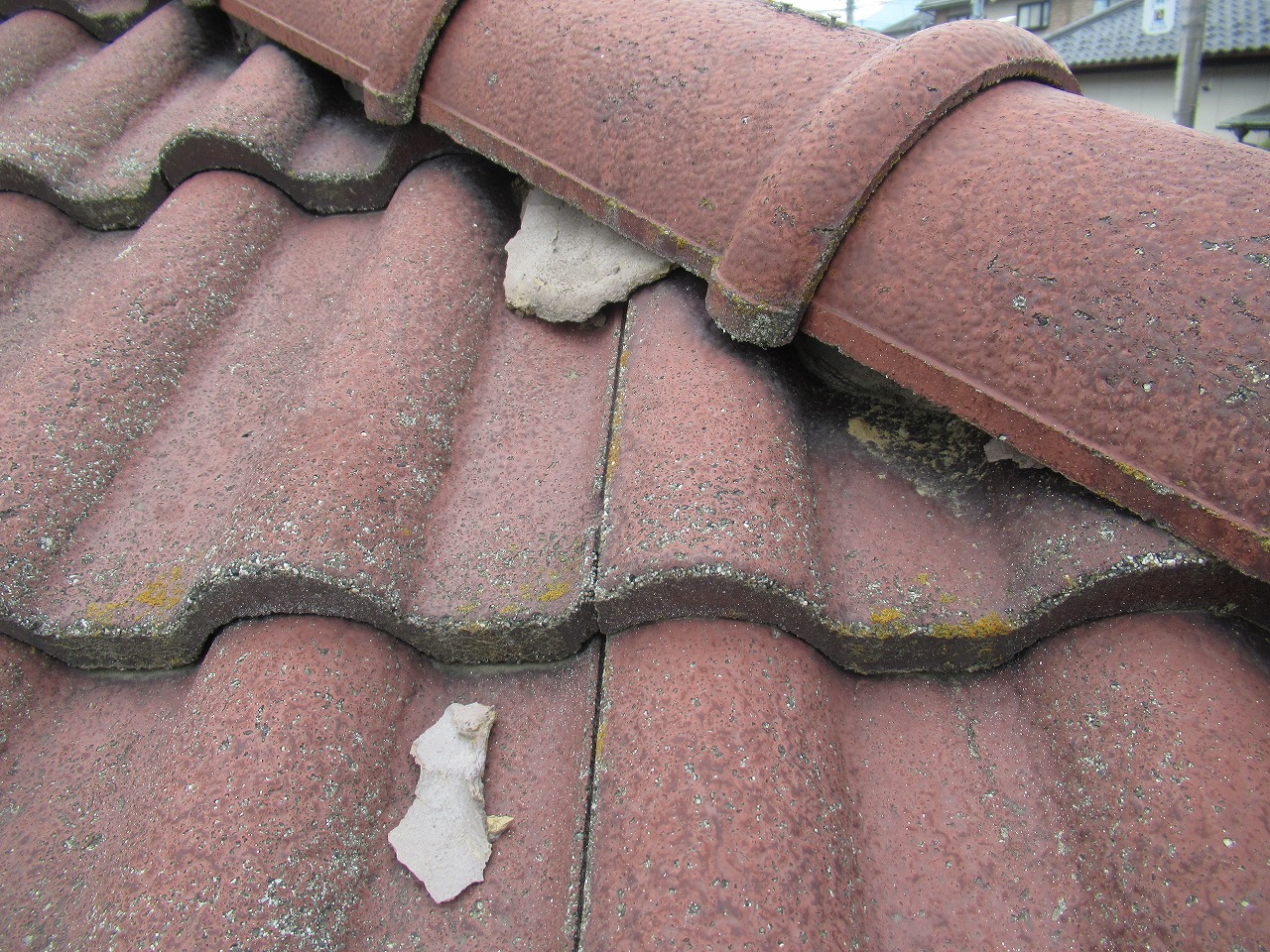 南アルプス市漆喰破損欠落