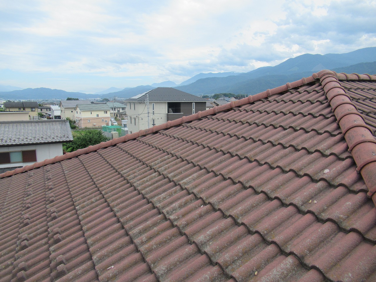 南アルプス市屋根点検