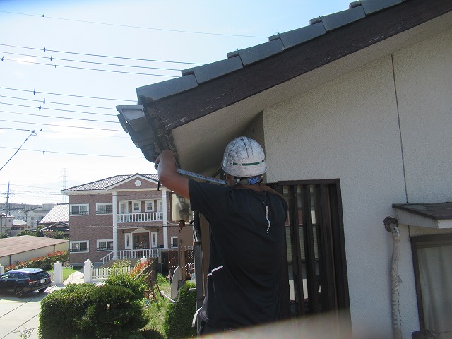 甲府市集水器設置作業