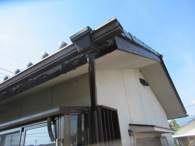 甲府市竪樋設置