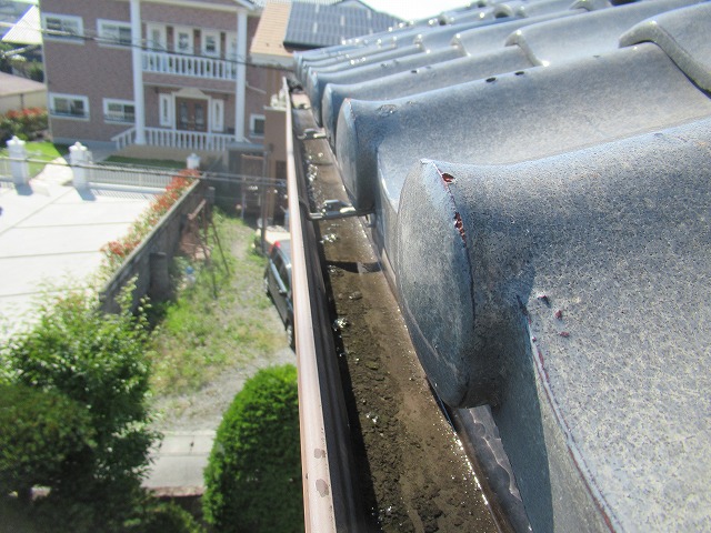 甲府市軒樋清掃