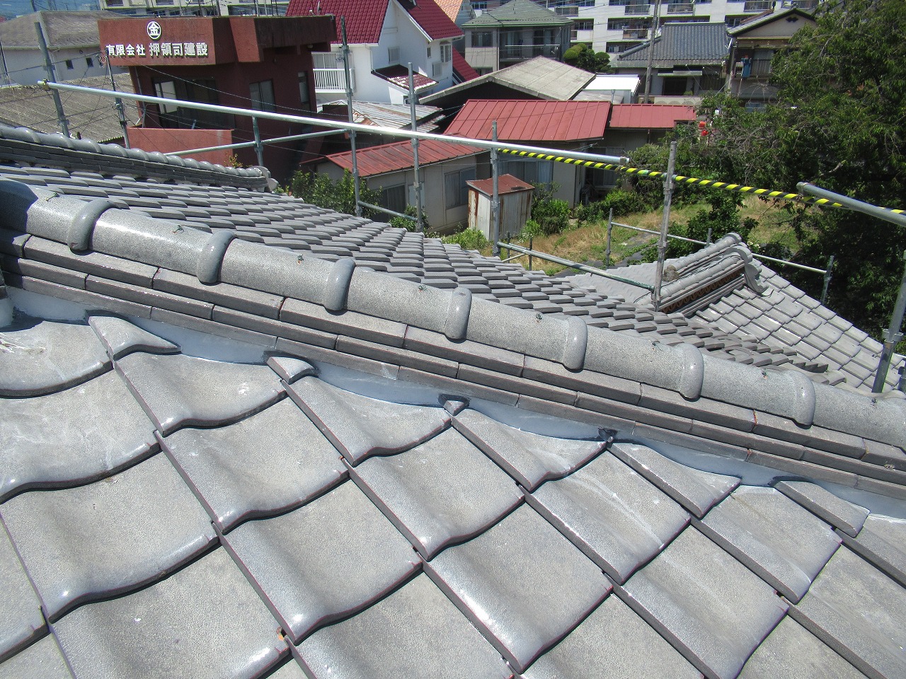 甲斐市漆喰完成