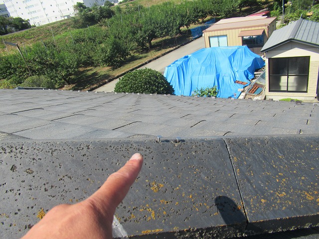 笛吹市　釘浮き箇所