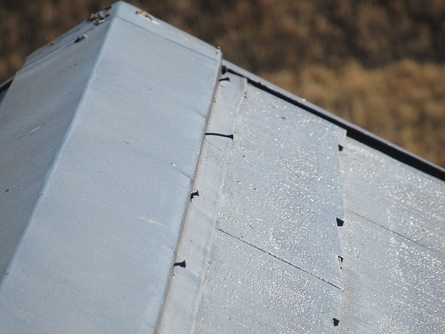 南アルプス市　棟板金