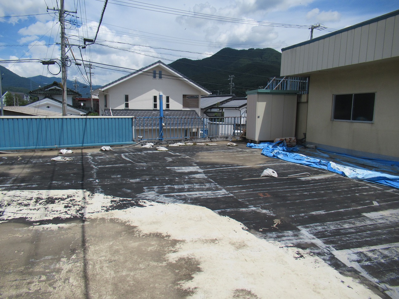 大月市屋上防水全体