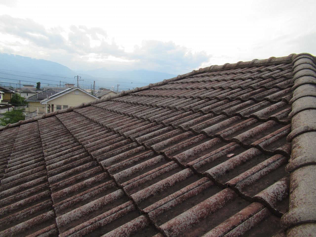 中央市屋根点検