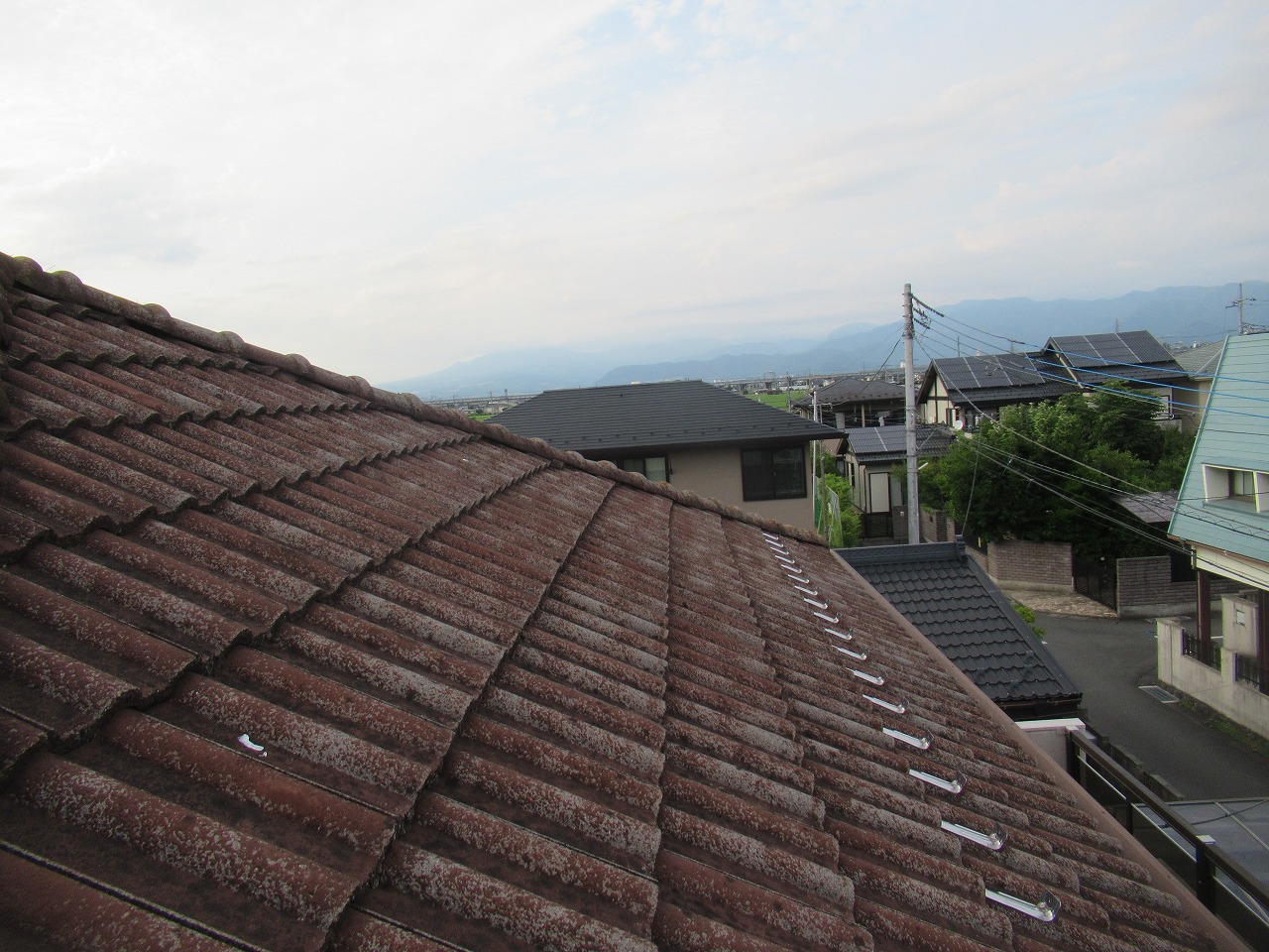 中央市屋根調査