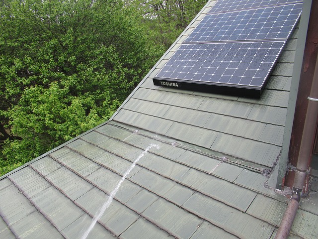 甲府市　散水試験