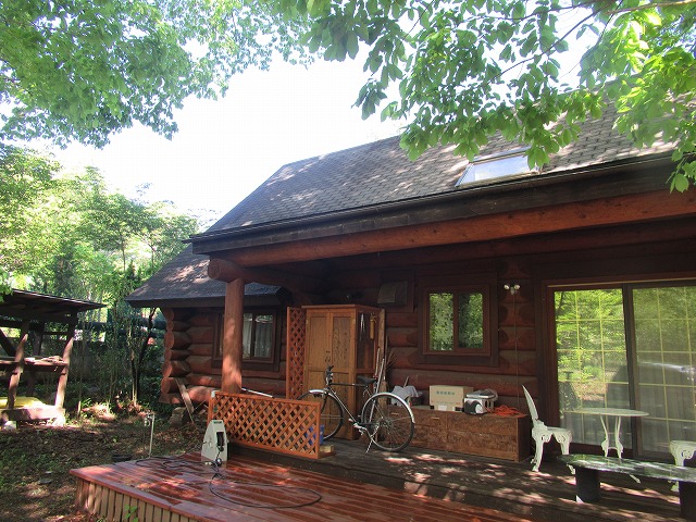 北杜市ログハウス屋根見積もり