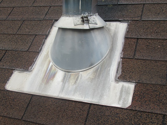 富士河口湖町　煙突廻り