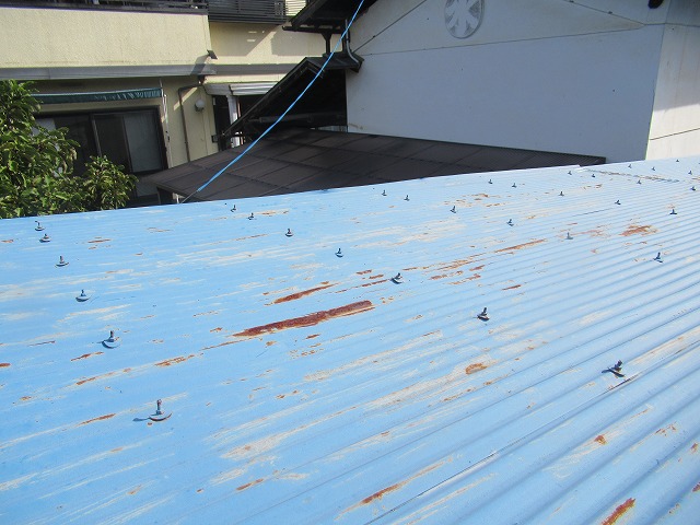 市川三郷町　トタンそり部分