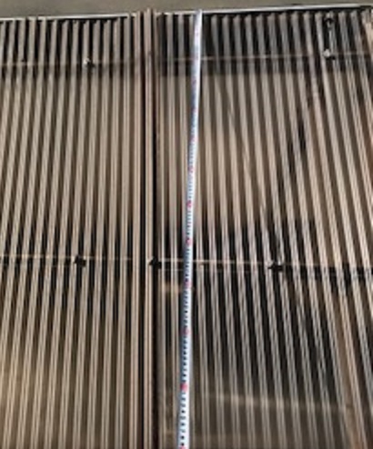 ポリカ材　強風被害