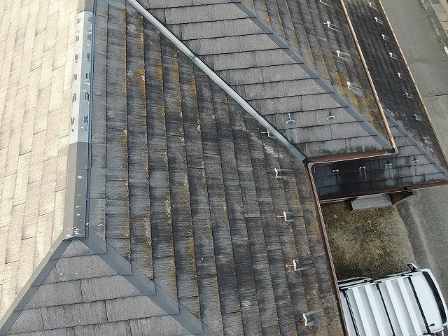 昭和町　現場調査時　屋根写真