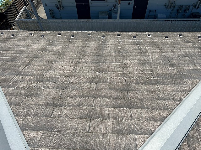 甲府市　屋根塗装