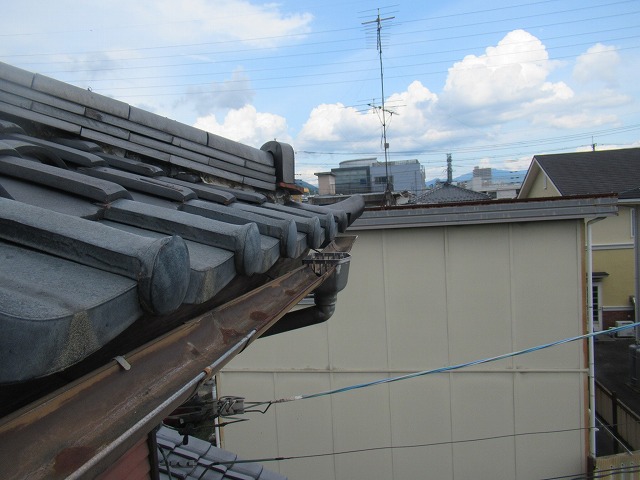 南アルプス市　雨樋