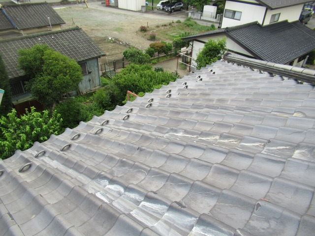 南アルプス市　屋根の状態