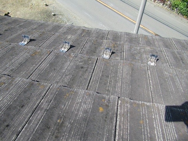 スレート瓦雪止め