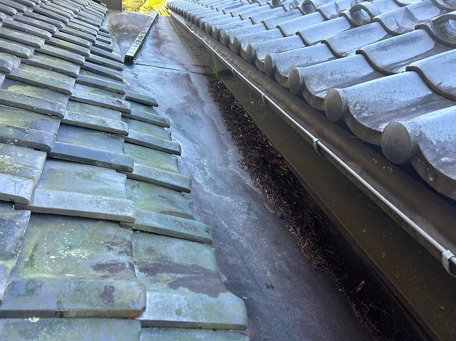 山梨市　お蔵　屋根塗装