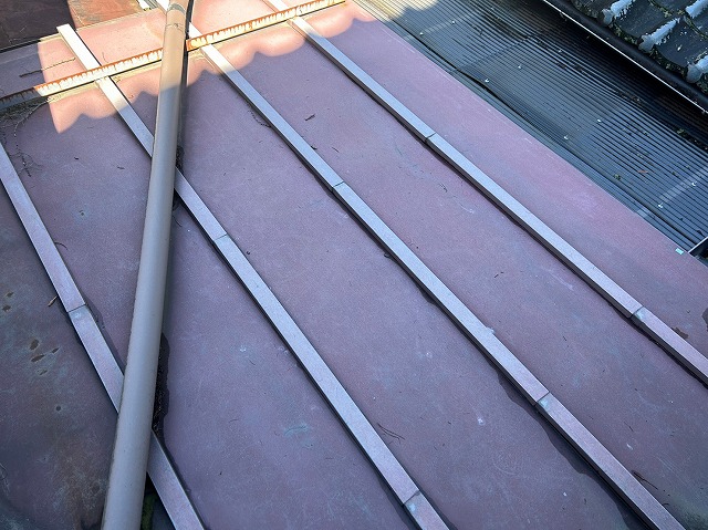 山梨市　お蔵　屋根塗装