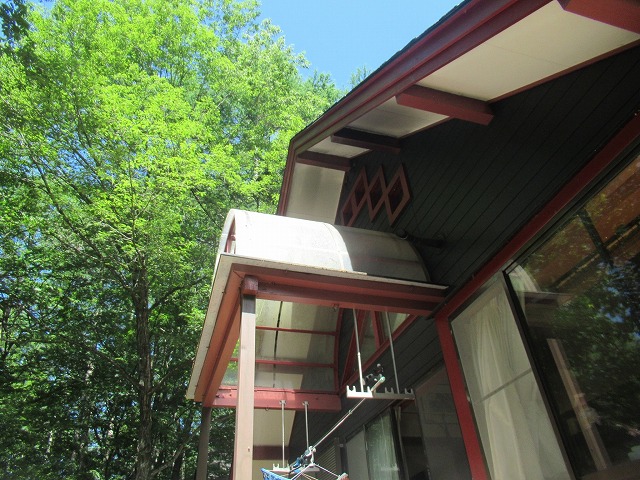 北杜市　屋根カバー工事