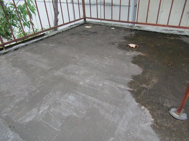 市川三郷町防水劣化染み①