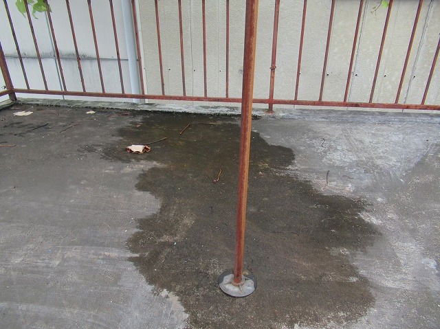 市川三郷町防水劣化染み②