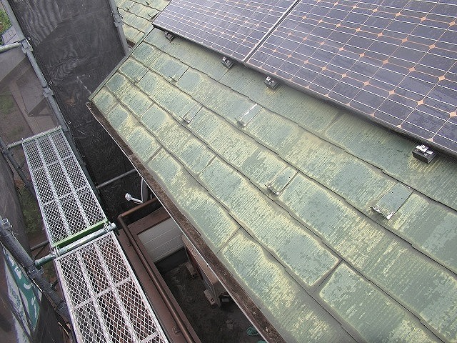 高圧洗浄　屋根