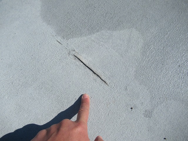 大月市　防水　破損