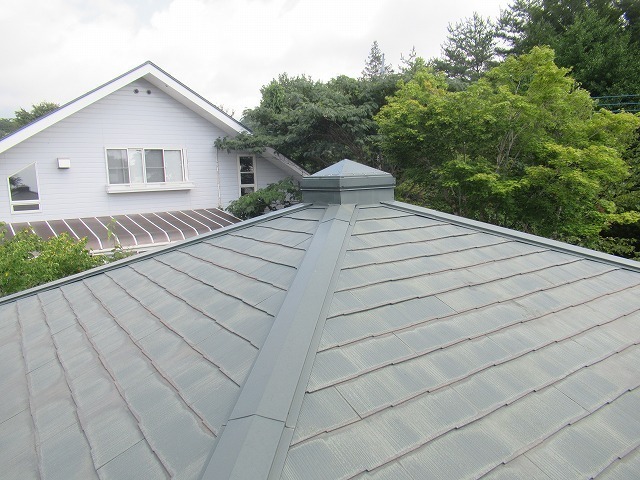 北杜市　お客様の声　屋根塗装前