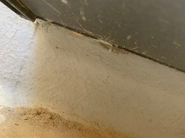 甲州市　バルコニー漏水箇所