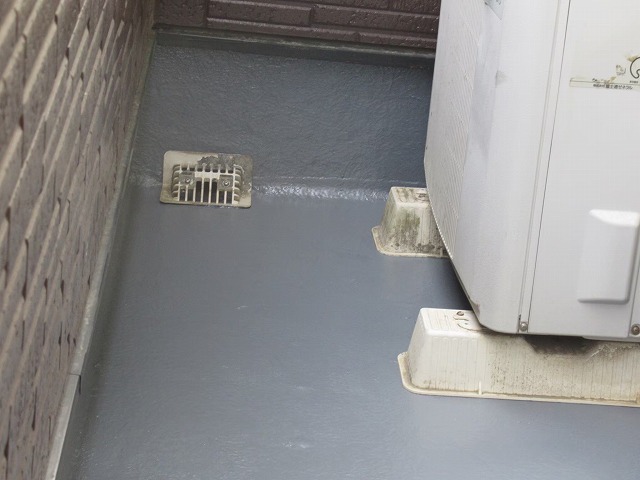 甲州市　バルコニー工事完成