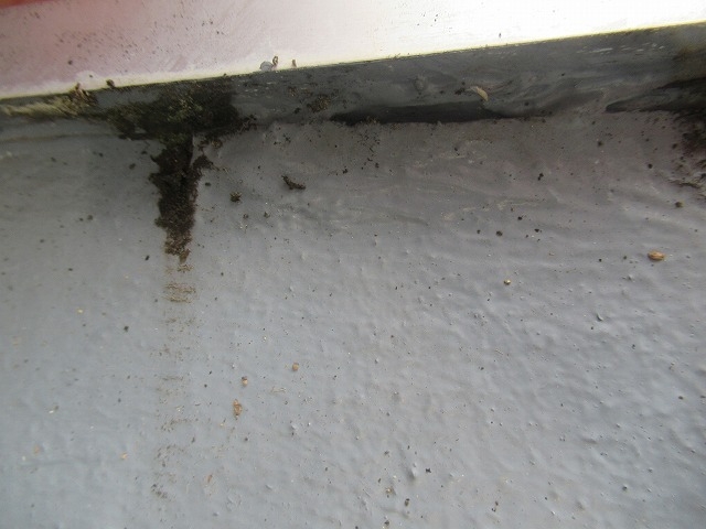 甲府市雨漏れ原因写真