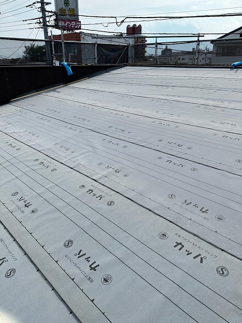 甲府市　ルーフィング