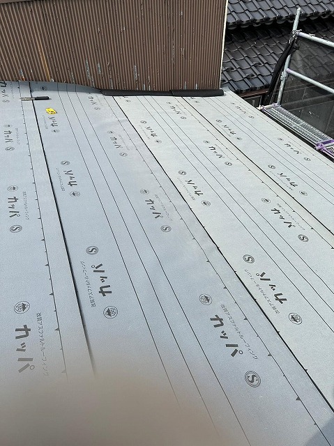 甲府市　ルーフィング