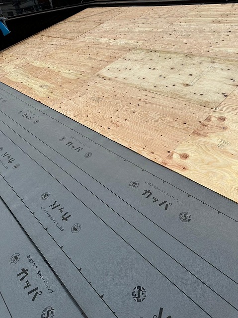 甲府市　ルーフィング