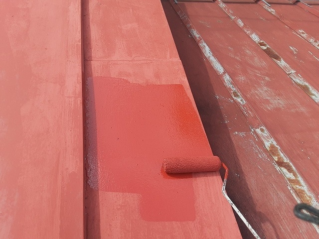 富士吉田市　サビ止め塗装