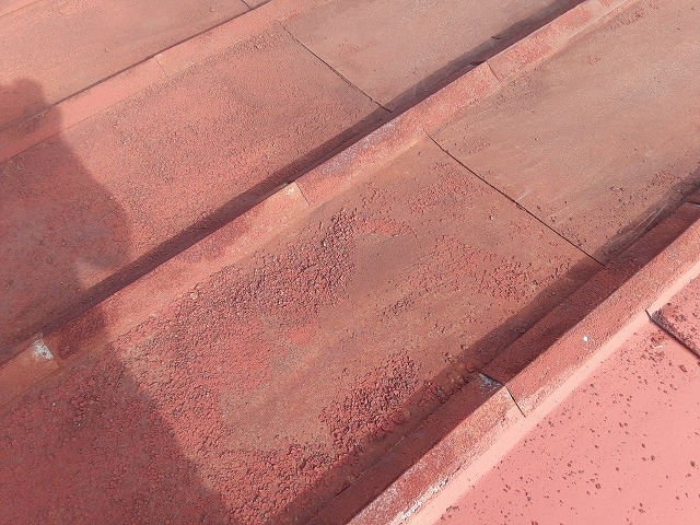 富士吉田市　屋根さび